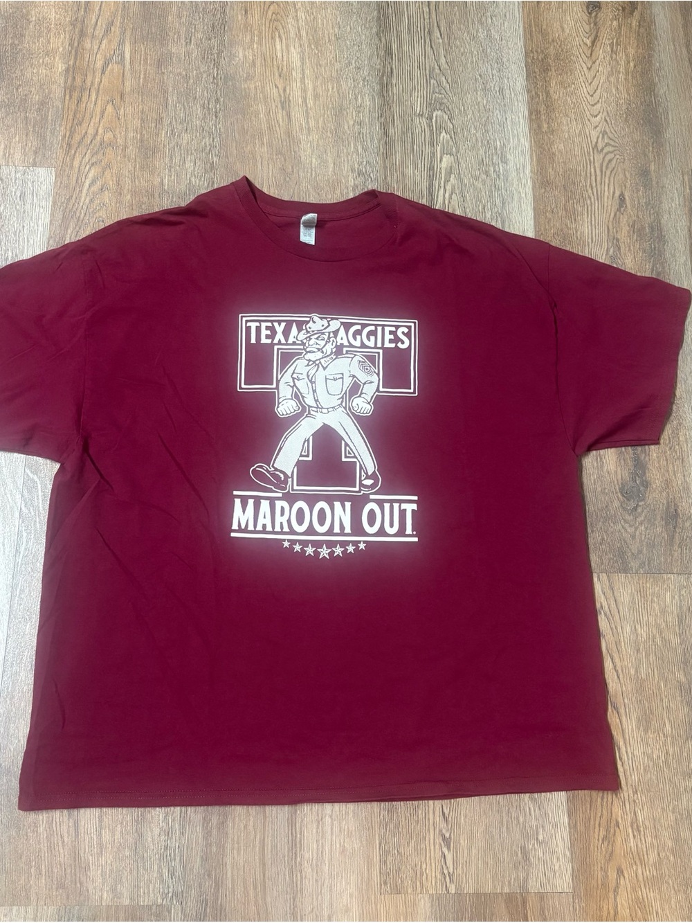 Gildan Maroon Texas Aggies 'Maroon Out' Graphic Tee
